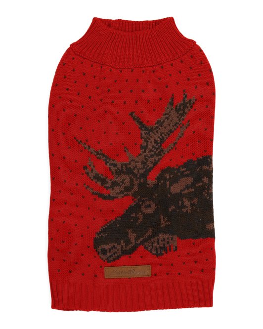 Redmond Moose Pet Sweater