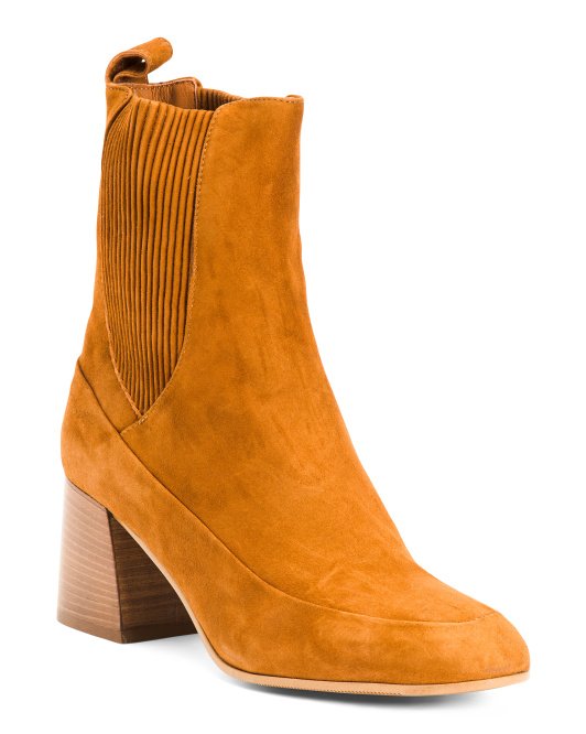 NAPOLEONI Made In Italy Suede Booties