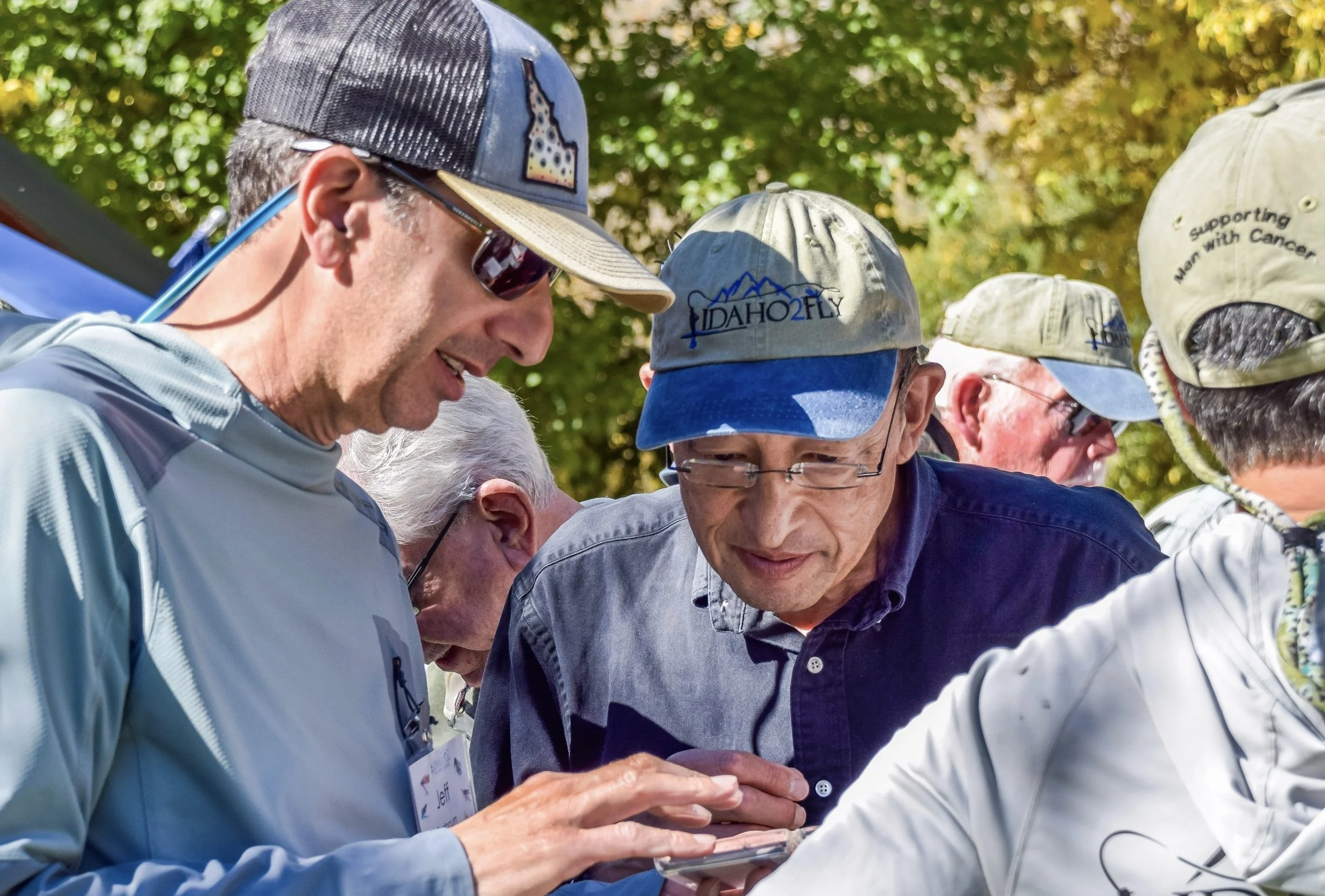 Volunteer Supporting Retreat Guest