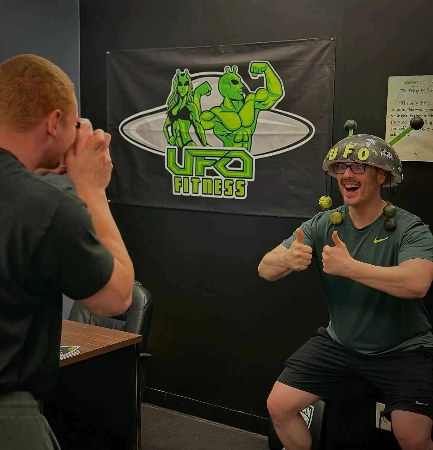 Congratulations to April&rsquo;s Client of The Month Seth @rexhippias 

Seth has been with UFO Fitness for almost 2 years and has put in an incredible amount of work and dedication &ndash; and it shows in his results! 

Come join the fun! Call us at 