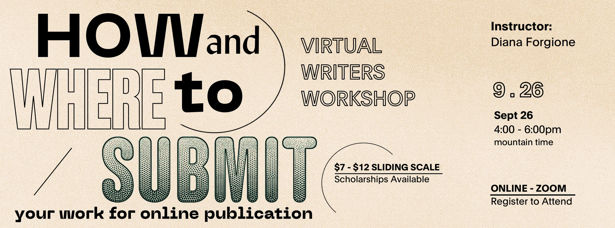 How & Where to Submit your Work for Online Publication — Untitled
