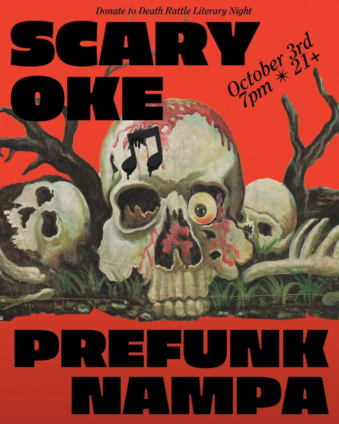 Scaryoke: Donate to Death Rattle