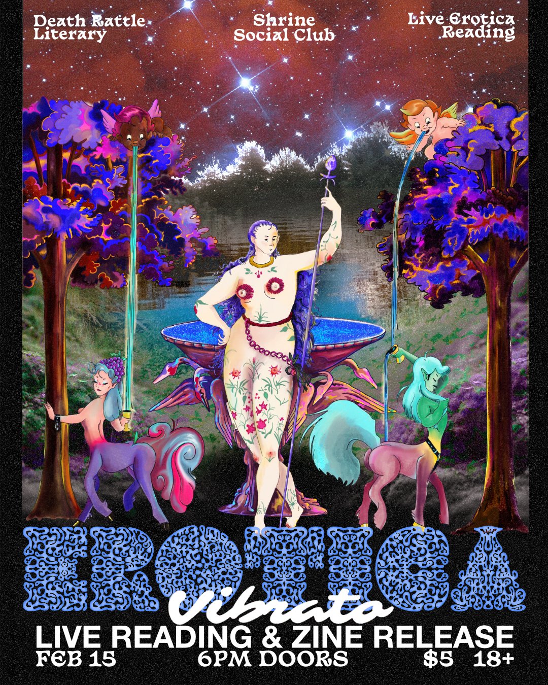 Erotica Live Showcase &amp; Zine Release 