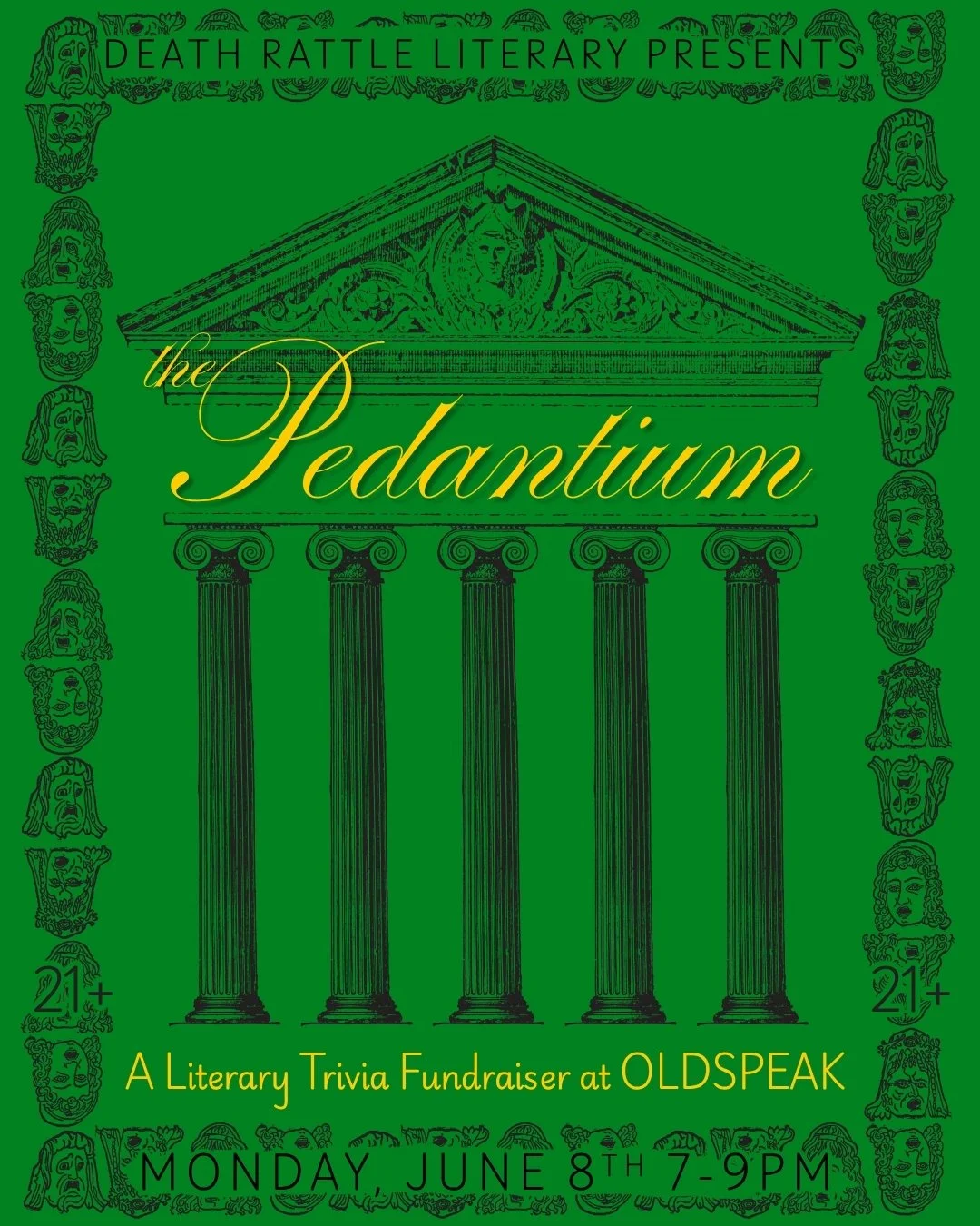 The Pedantium: A Literary Trivia Fundraiser at OLDSPEAK
