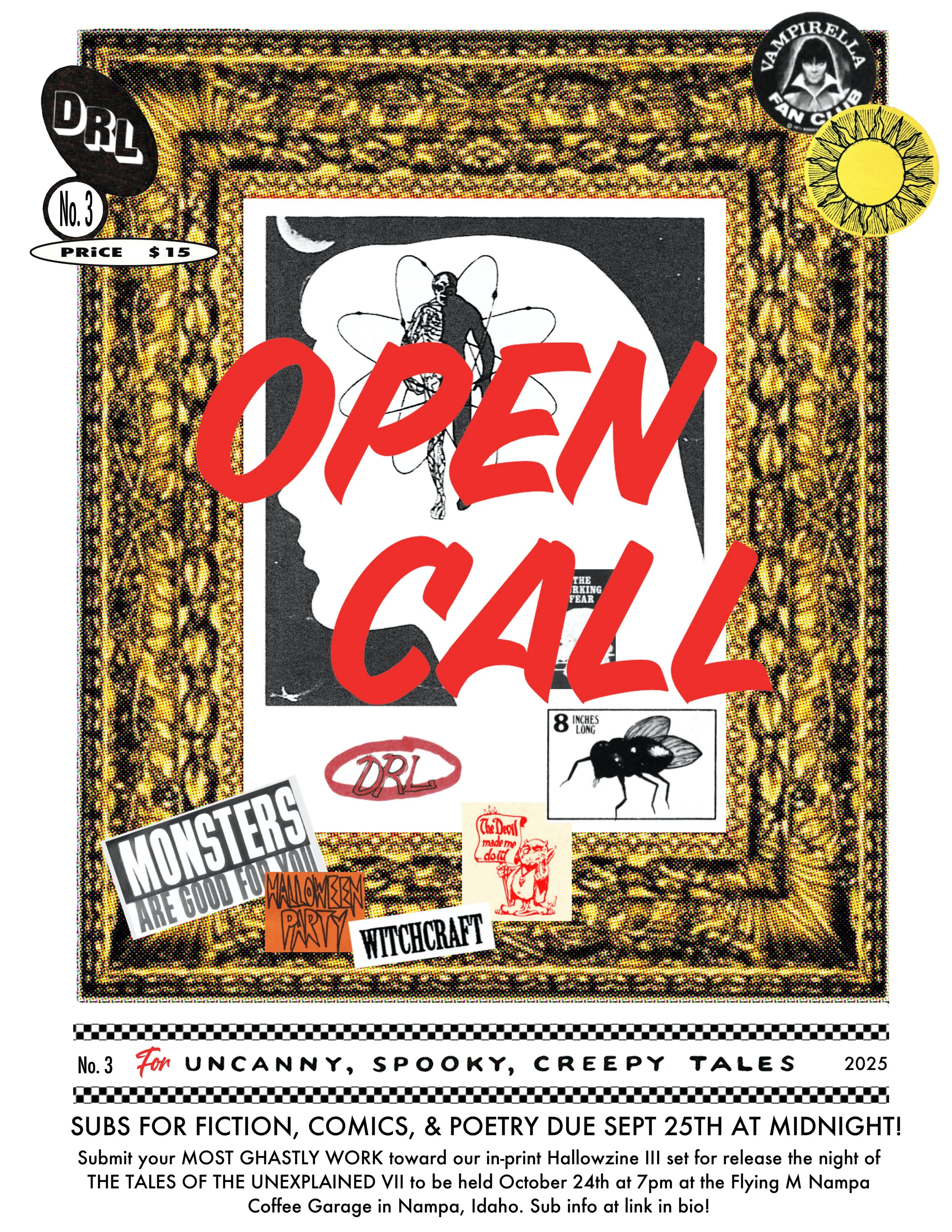 Hallowzine: Call for Fiction, Comics, Poetry, and Art