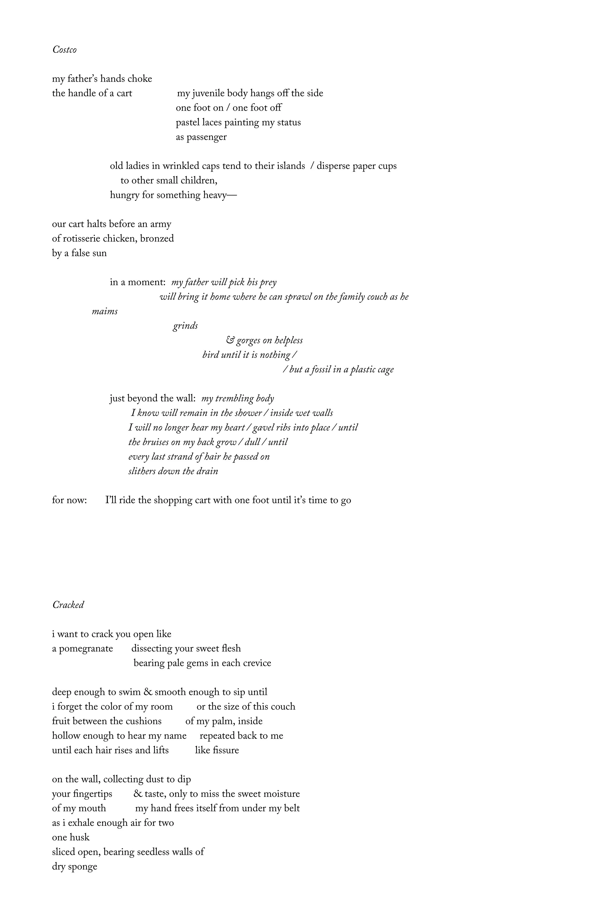 I’m Home tee ft. Gabby Masuda & DCR Poetry