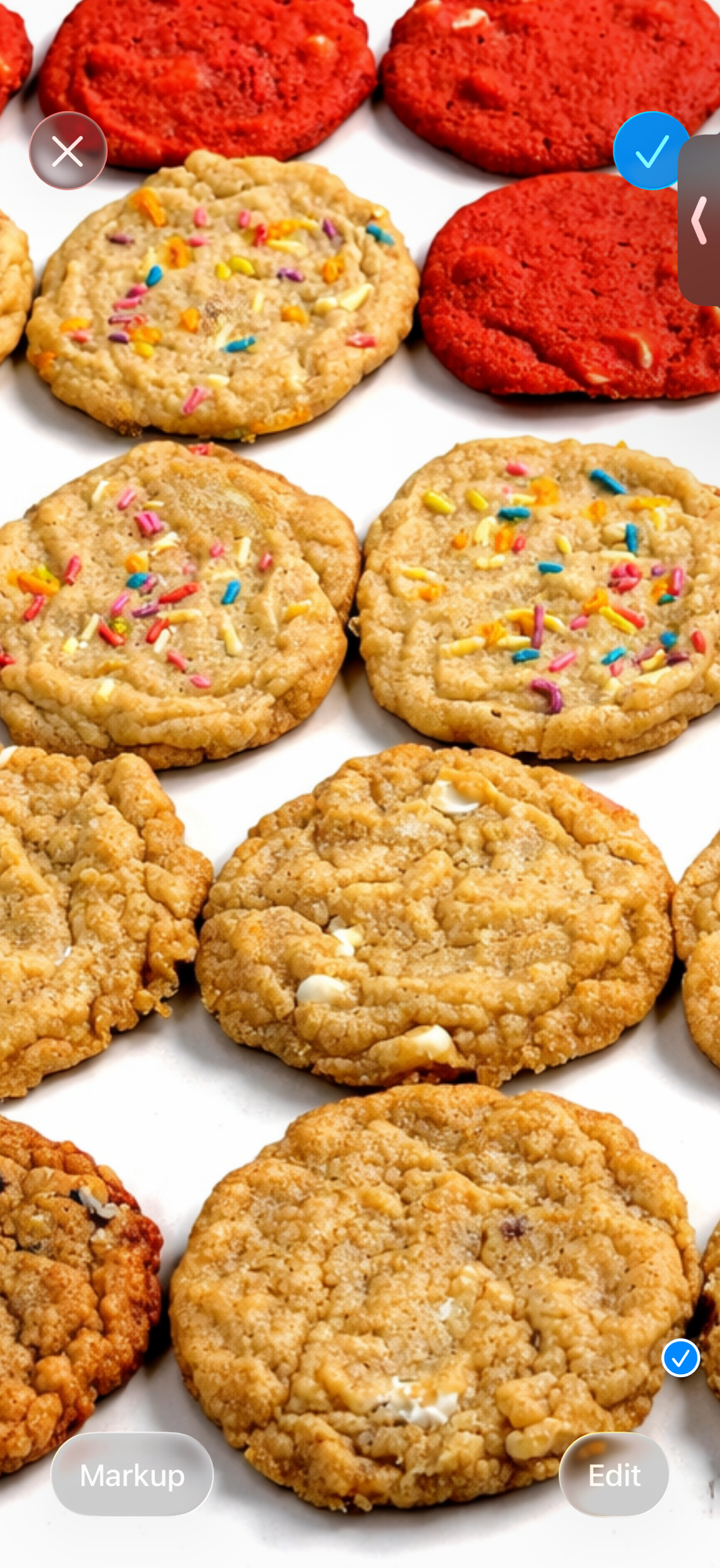 Single cookies