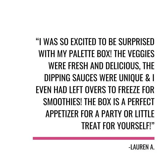 We 💕 hearing what you have to say about your PALETTE experience! Leave some love in the comments below!