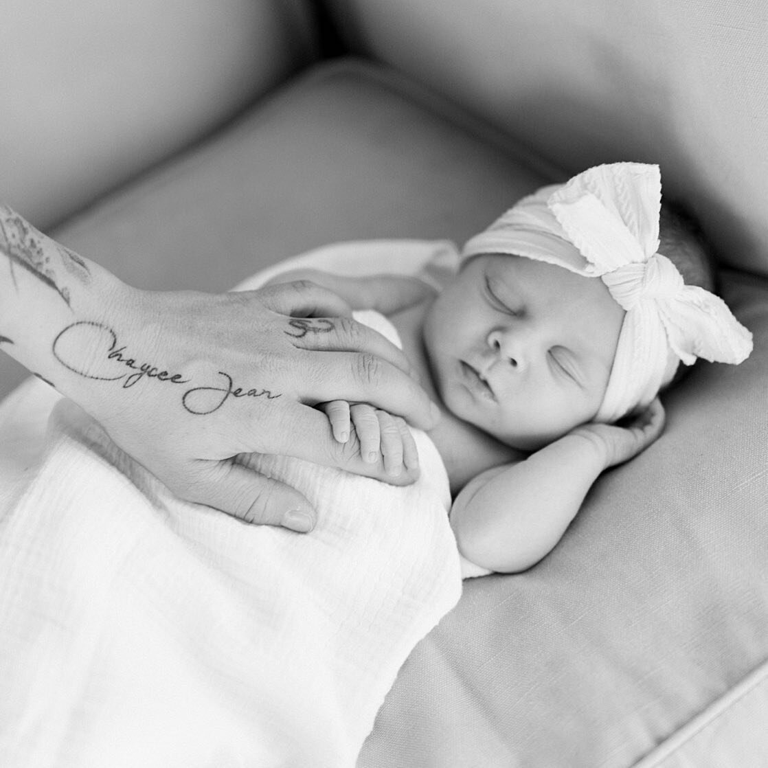 Oh Chaycee Jean, you are pure perfection. I love this delicate tribute tattoo on her mamas hand! This little love has stolen my heart and I can&rsquo;t wait to watch her grow. I have been so lucky to go through both of my pregnancies with my best fri
