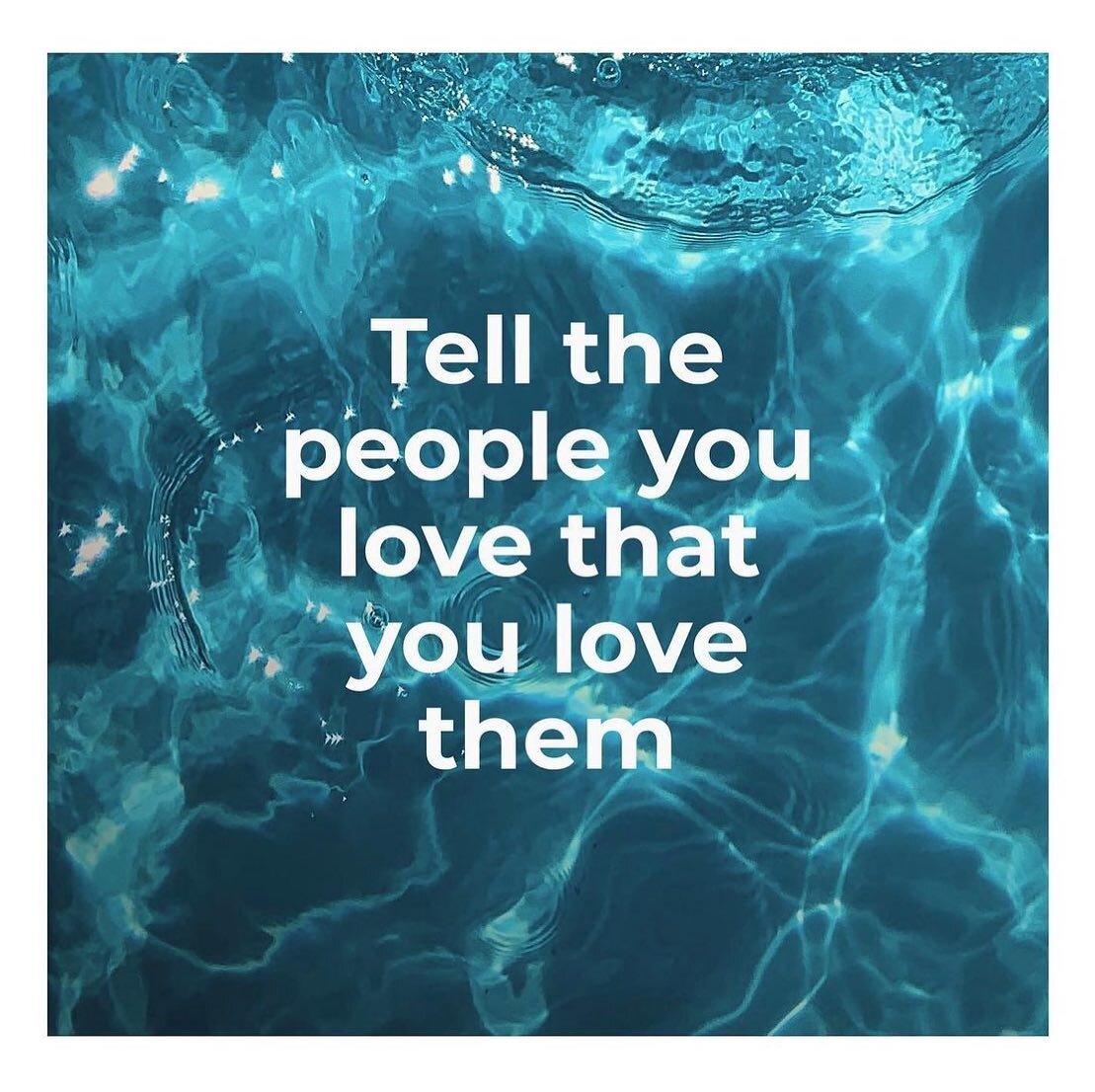 Reminded again that life is fragile. Tell the people you love that you love them 🤍