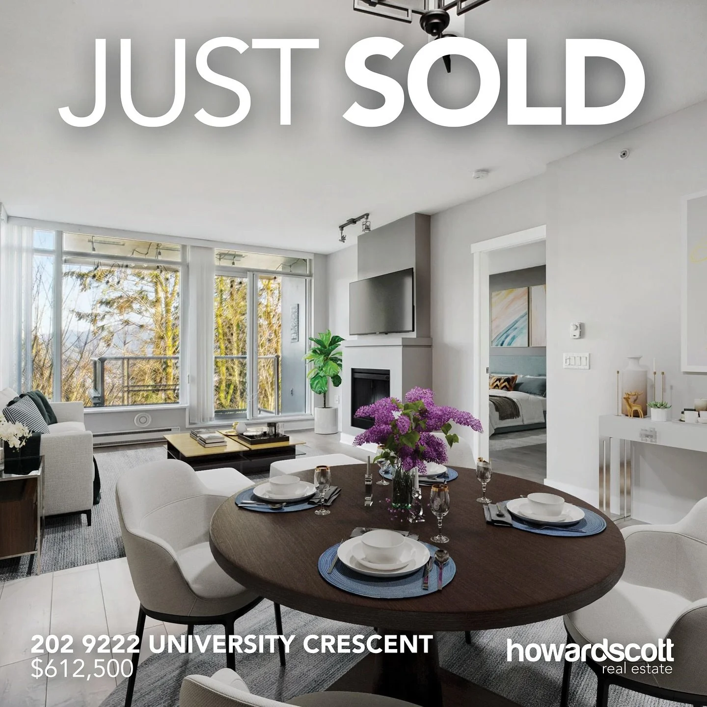 SOLD! Welcome to this immaculately kept 2 bedroom, 2 bathroom home at Altaire by award-winning developer Polygon. Gaze out on to the mountains beyond the trees from every room; a true West Coast outlook. Inside is an ideal layout with separated bedro