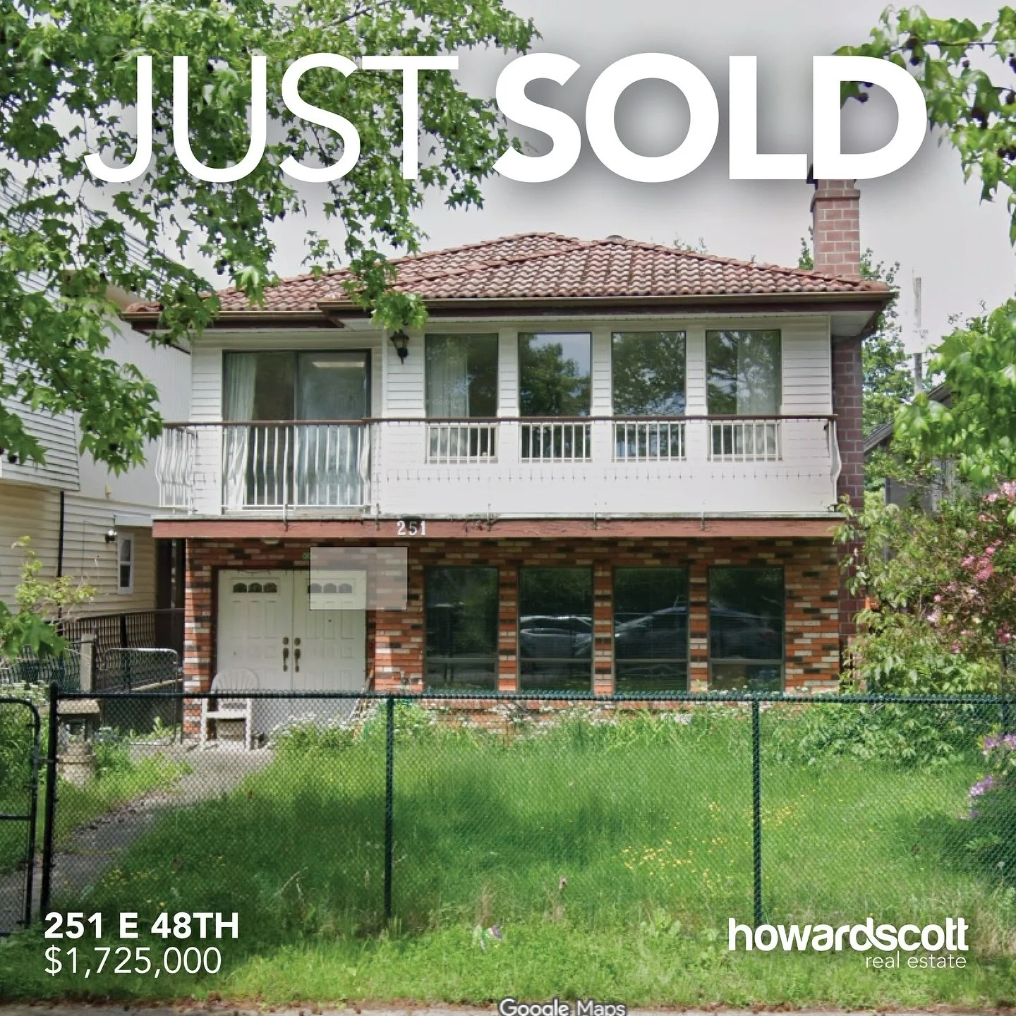 SOLD
📍251 E 48th, Vancouver
$1,725,000