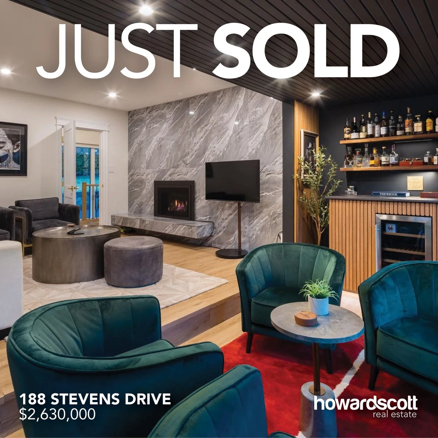 SOLD. Welcome to 188 Stevens Drive - an exceptionally renovated home on a bright, expansive, 3/4 acre lot. Absolutely no updates needed, completely move-in ready! The contemporary design is a modern, mountain escape on a luxurious oasis amongst the t