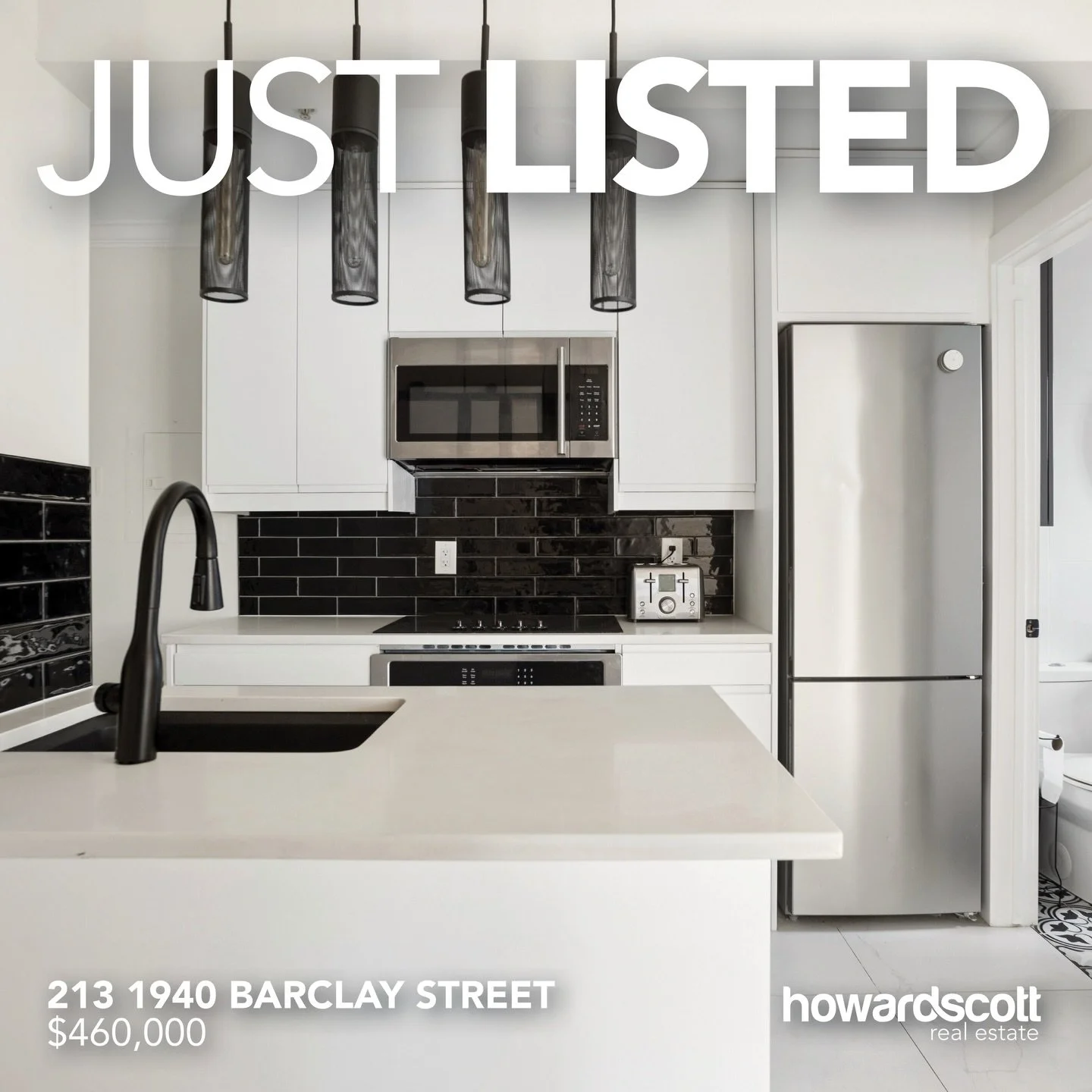 JUST LISTED! Charming renovated TOP FLOOR 1 bedroom home in the West End&rsquo;s Bourbon Court. Freehold with 1 parking in unbeatable west of Denman location. One block from iconic Stanley Park, steps to coffee shops and restaurants along Denman, and