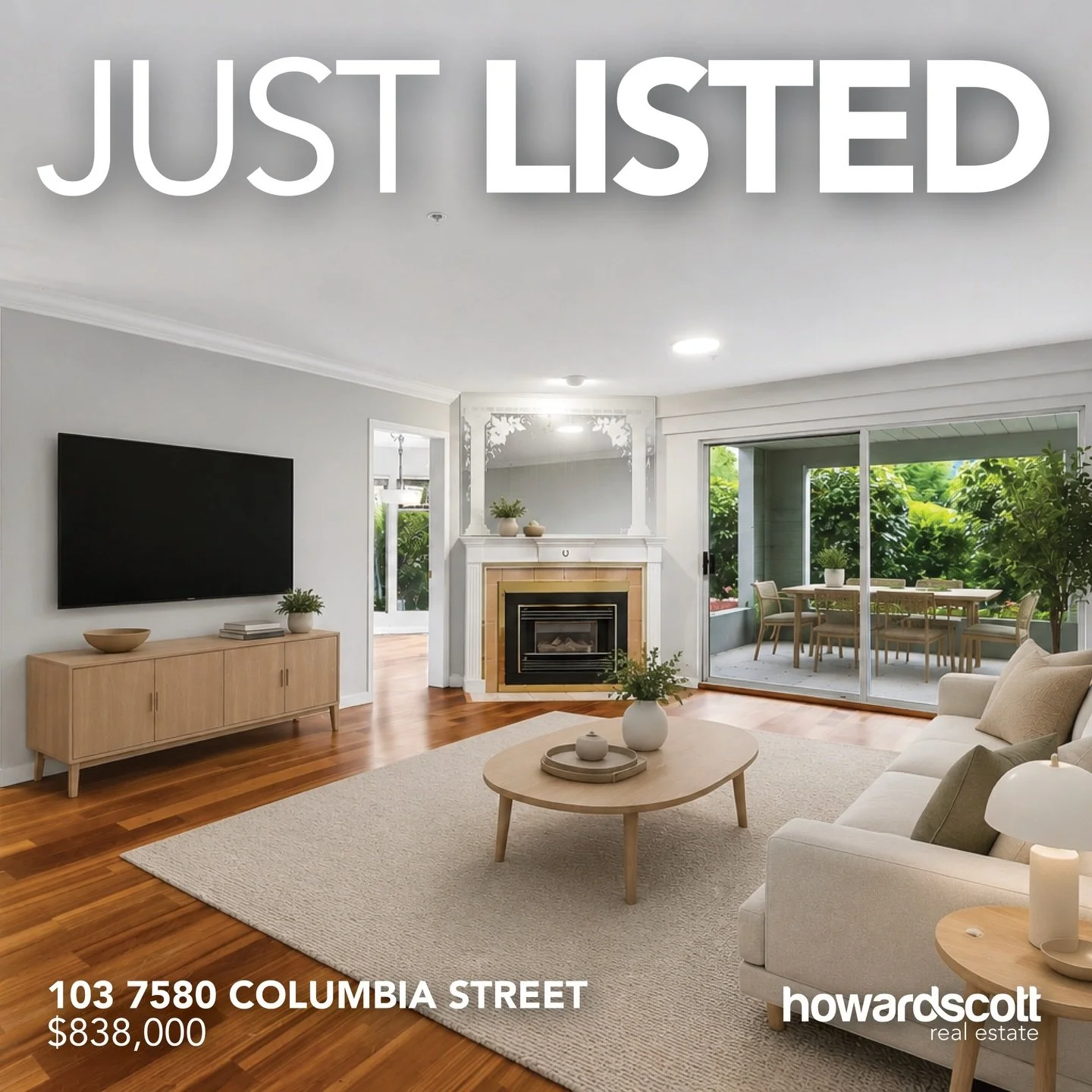 JUST LISTED! Spacious 2 bedroom ground-level corner unit at The Springs at Langara offering 1,330 sq.ft. with room for house-sized furniture. This bright, south-facing home features a functional layout with a large patio for outdoor enjoyment. Fantas