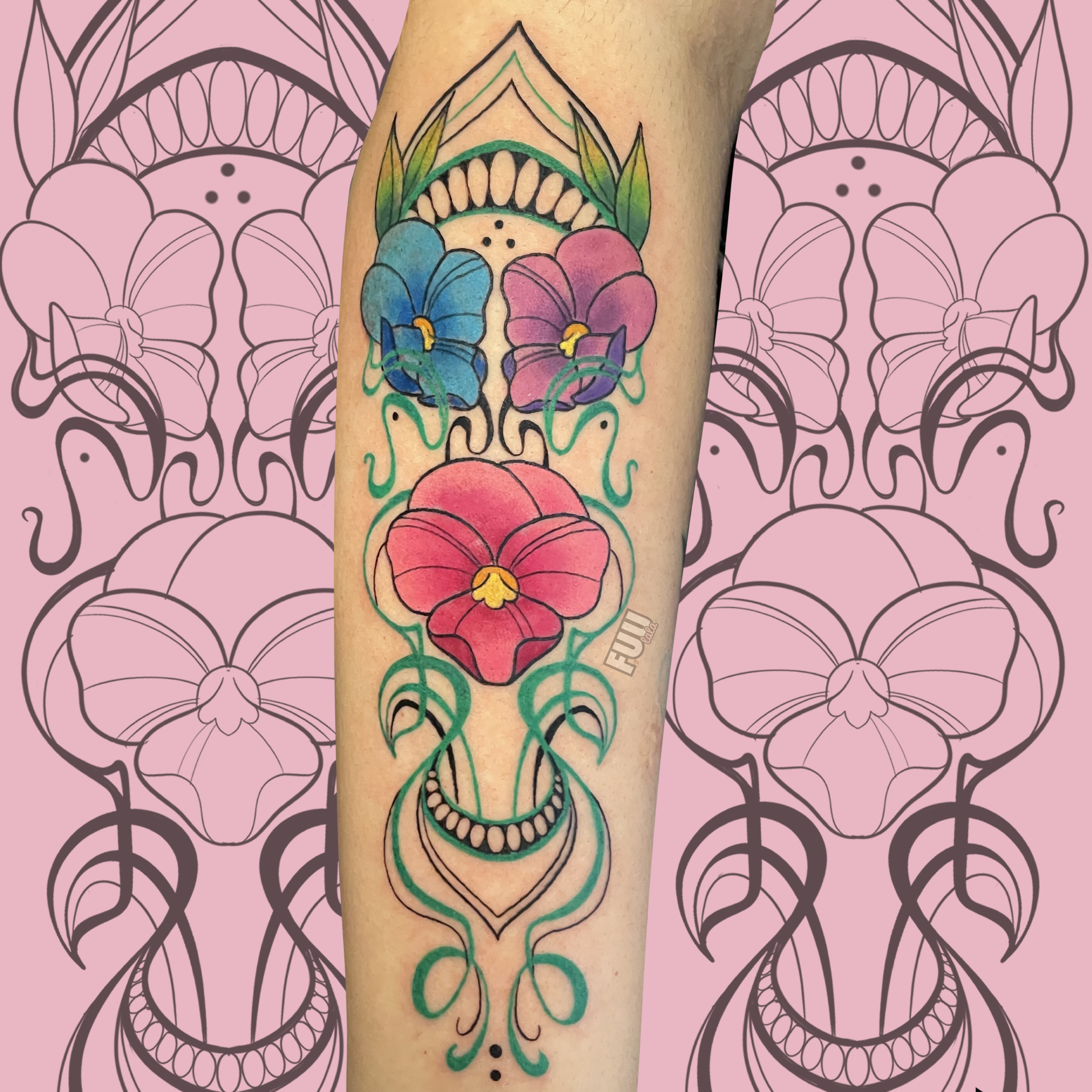 2024 - Custom, Art Nouveau Ornamental 