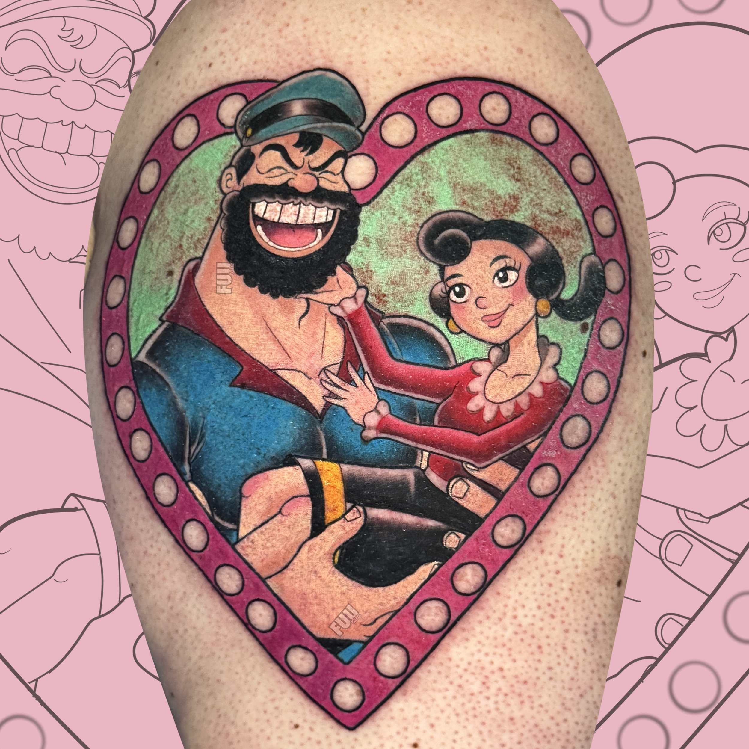 2026, Custom, Illustrative olive Oyl & Bluto