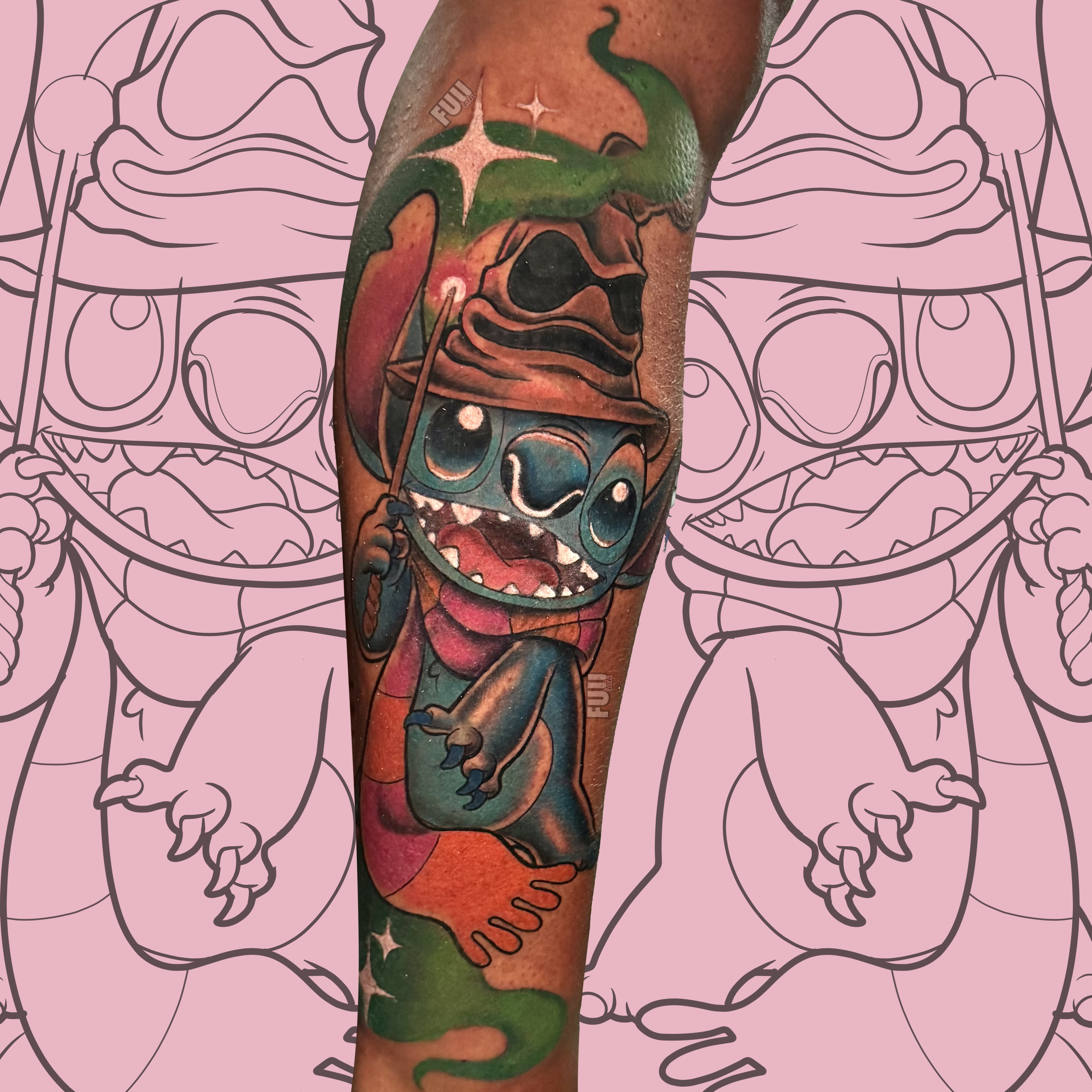 2025 - Custom, Lilo & Stitch x Harry Potter (COVERUP)