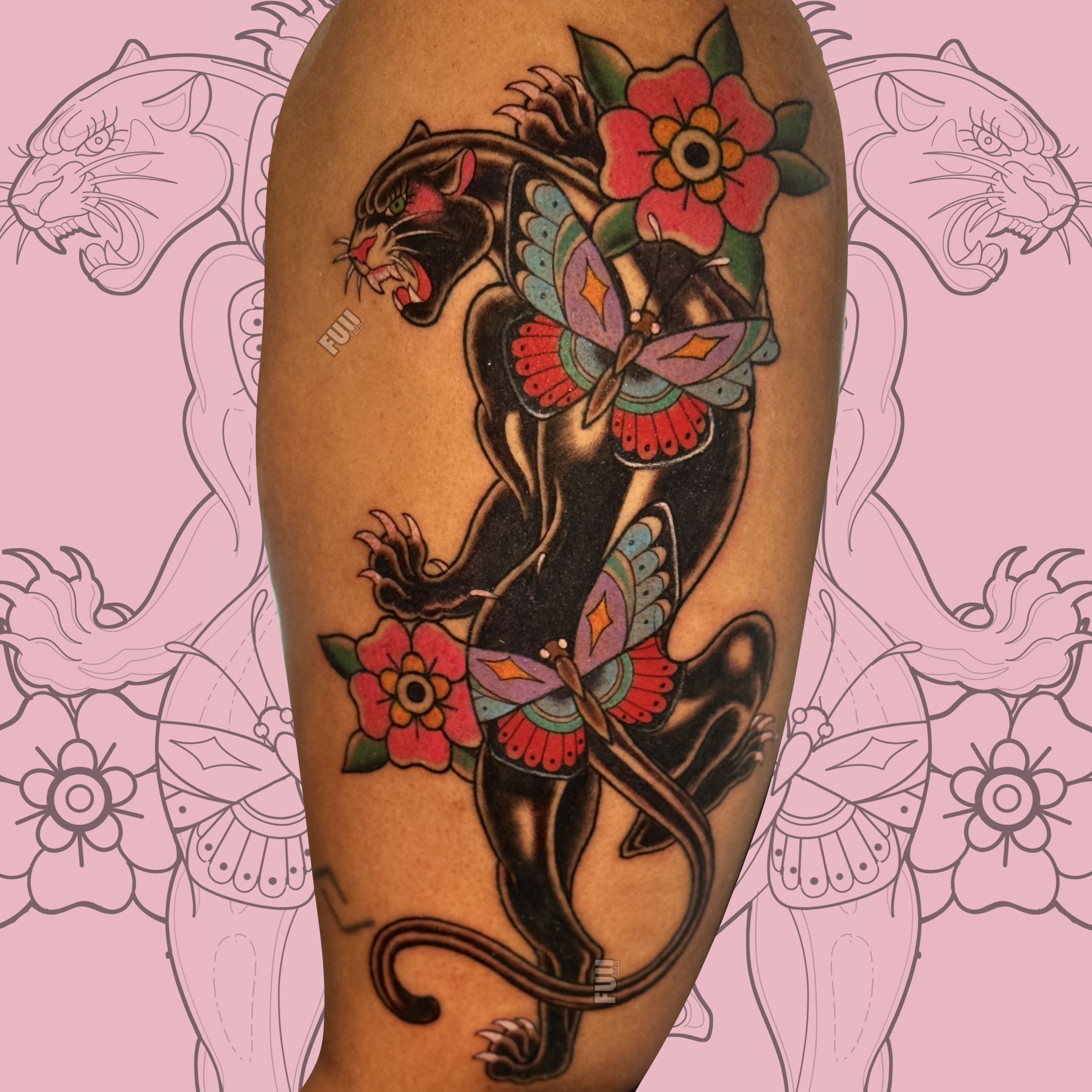 2026 - Custom, American Traditional  Panther