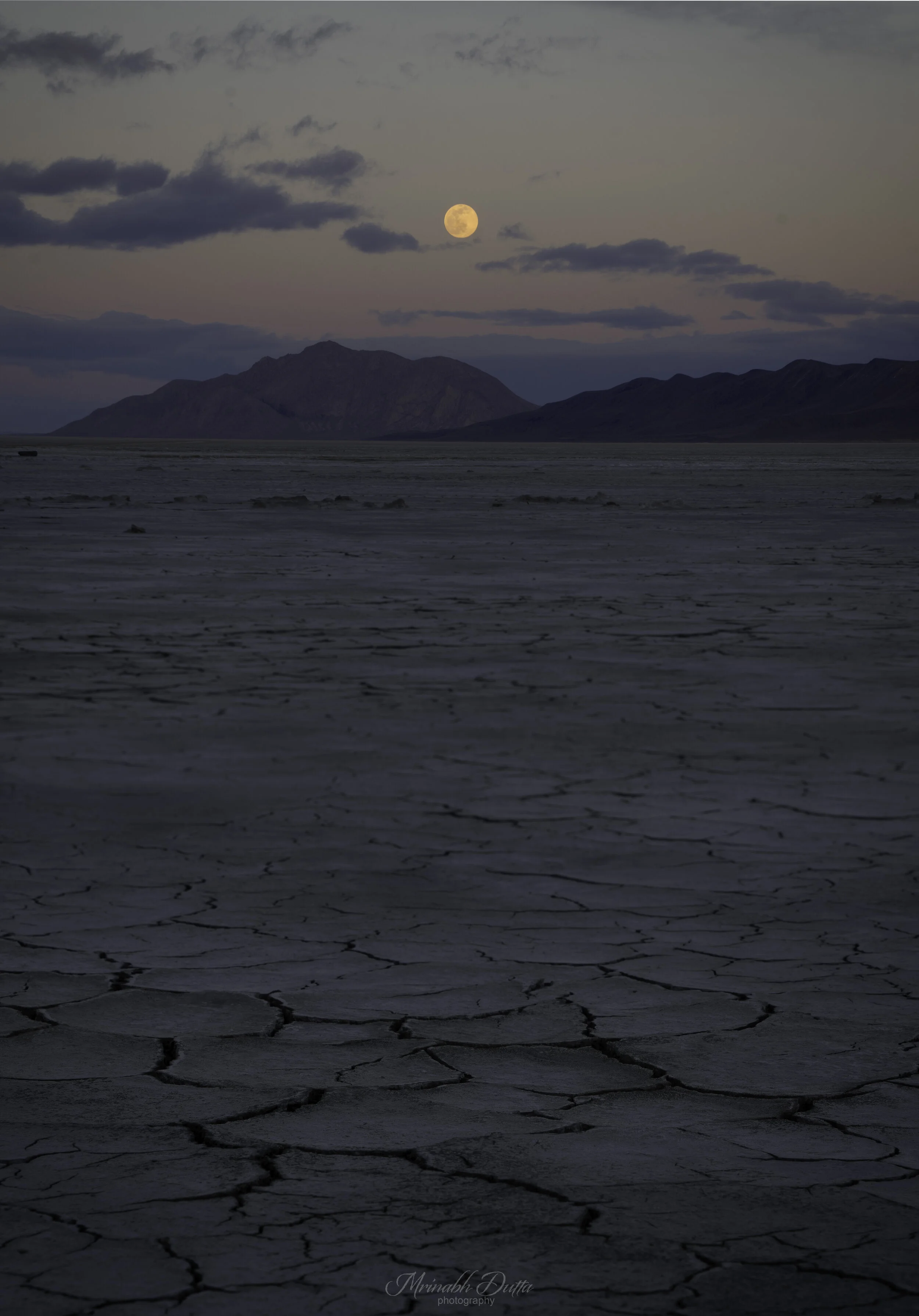 Moon over Old Razorback