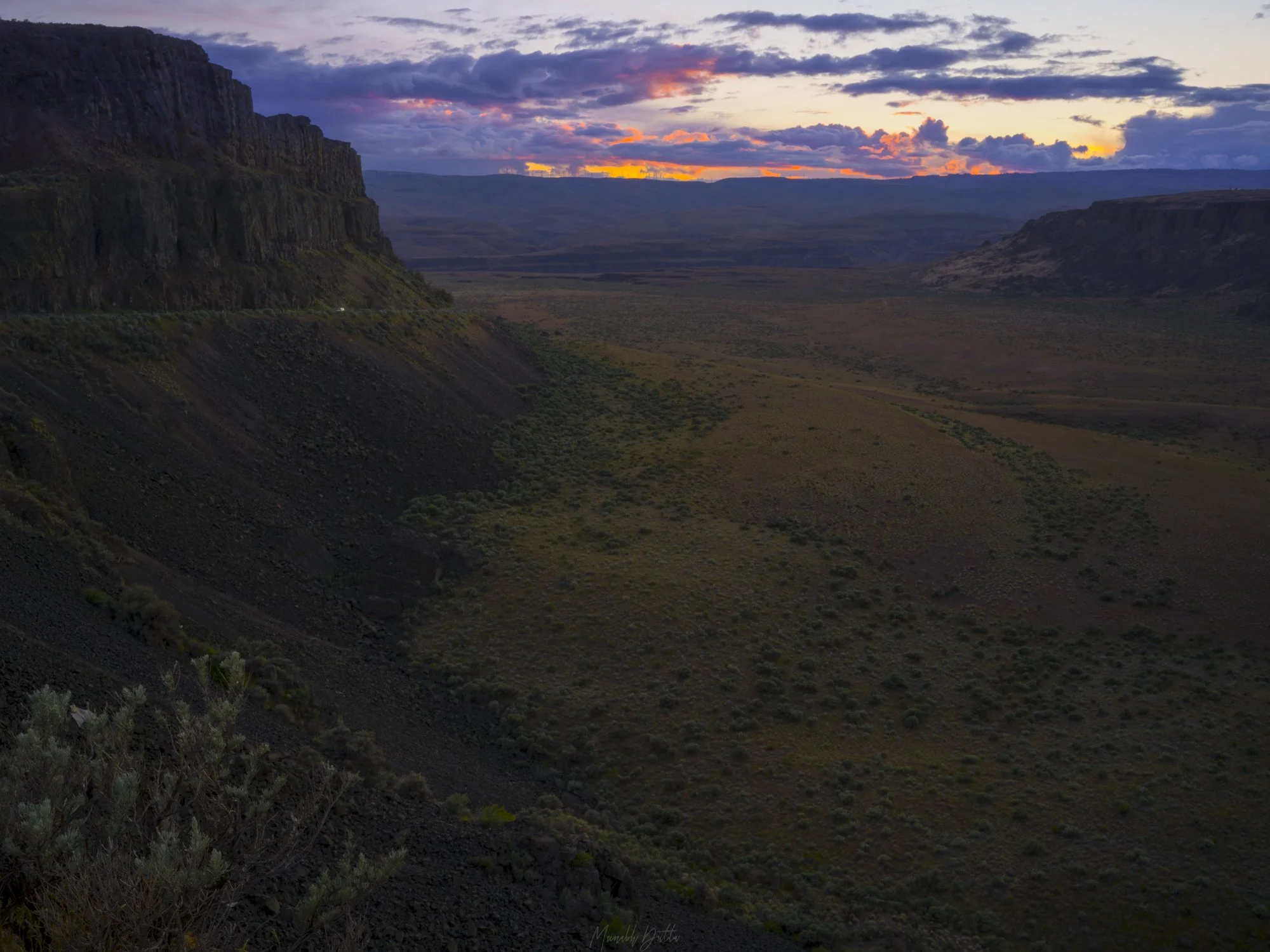 Week 22: Sunset over Coulee