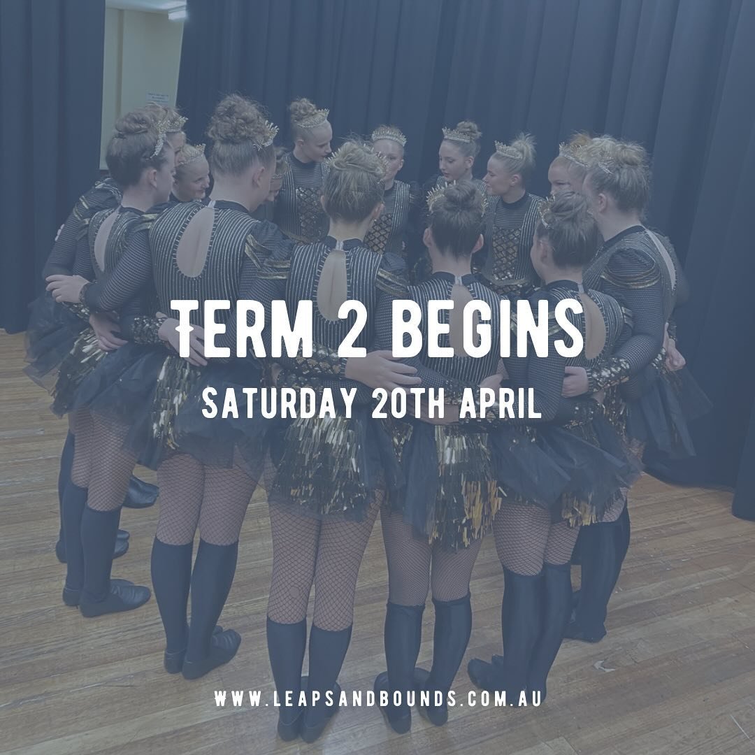 Reminder! Not today! 🩰
We will see all our dancers from Saturday onwards (a reminder that Thursday 25/4 is the ANZAC day public holiday so Thursday classes resume the following week).

www.leapsandbounds.com.au 💫
