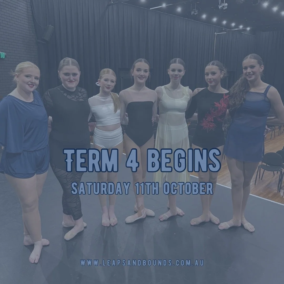 Reminder term starts NEXT week! We can&rsquo;t wait for a busy and exciting term! ✨ 

www.leapsandbounds.com.au
