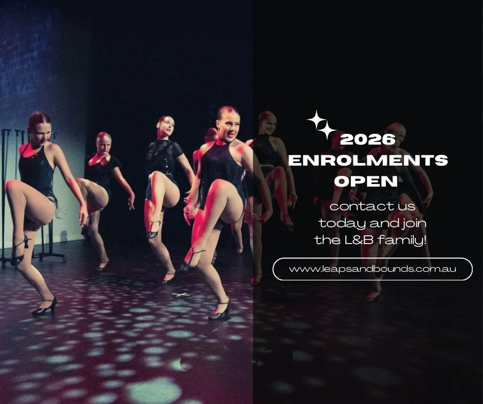 Enrolments are well and truly off and running! 
Don&rsquo;t forget to submit via our website anytime, even while we are closed -
www.leapsandbounds.com.au
Can&rsquo;t wait to dance with everyone in 2026! ✨