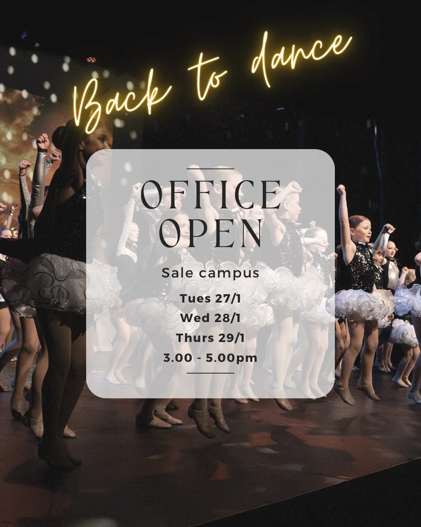 Need to order shoes, dancewear, pick up your concert USB? Come in next week before Term 1 begins on Saturday 31/1 🩰 

www.leapsandbounds.com.au
