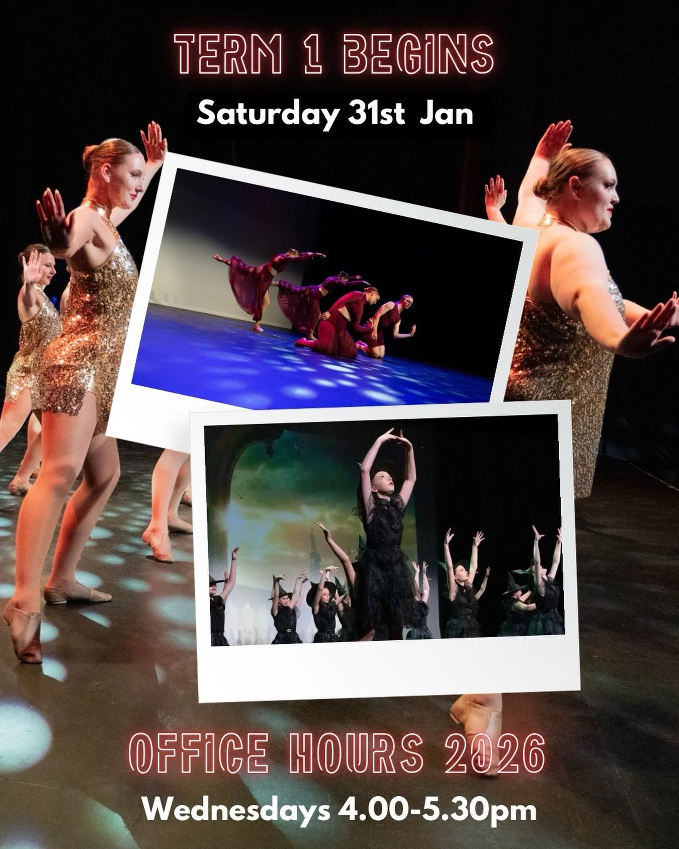 Raring to go! Cannot wait to see what this year brings!
If you need any dancewear, see Tori in the office on WEDNESDAYS this year! 4.00-5.30pm during term time.
You can also order on our website store -
www.leapsandbounds.com.au
Let&rsquo;s go 2026 ?