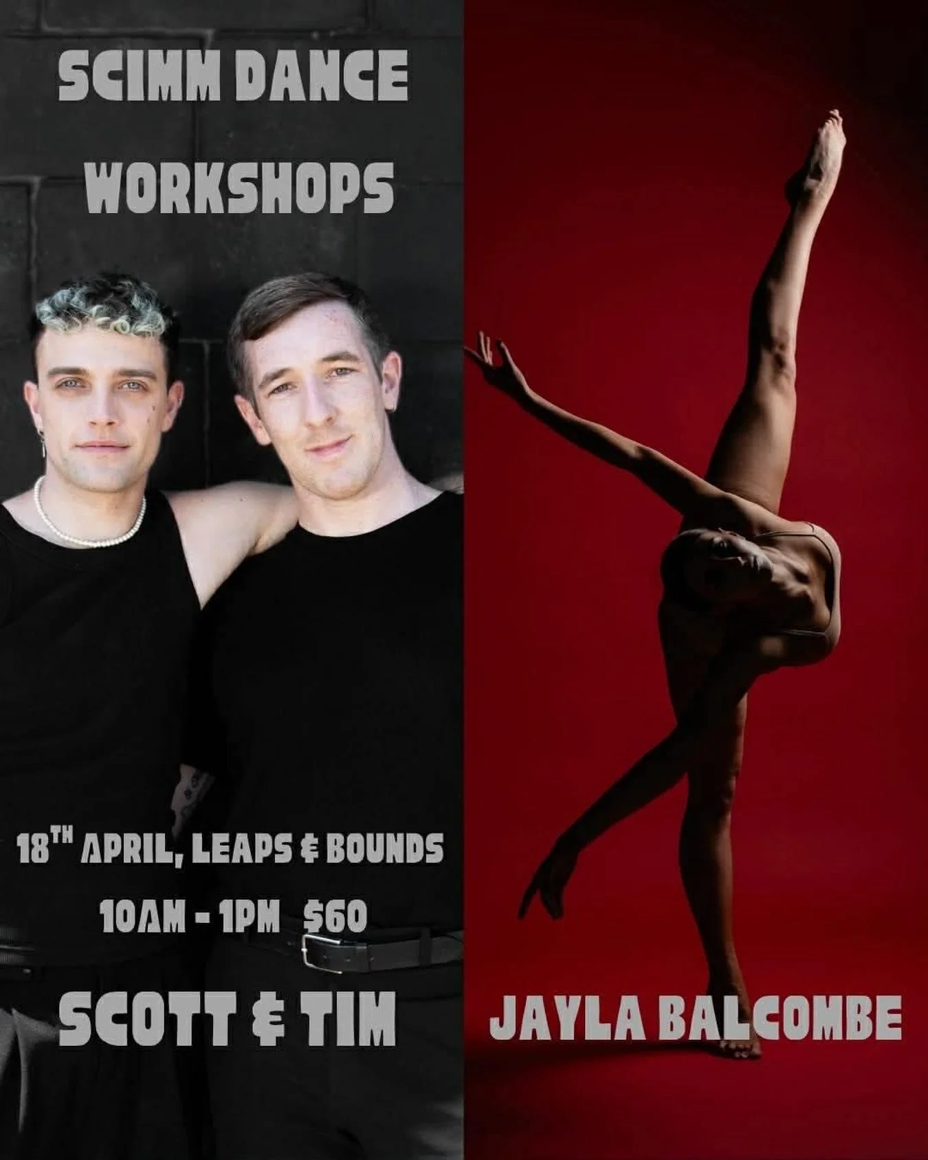 SAVE THE DATE! 🗓️
@scimmdance is coming back to Gippsland.
Saturday 18th April - open to all 12+ dancers.
Bookings opening soon!