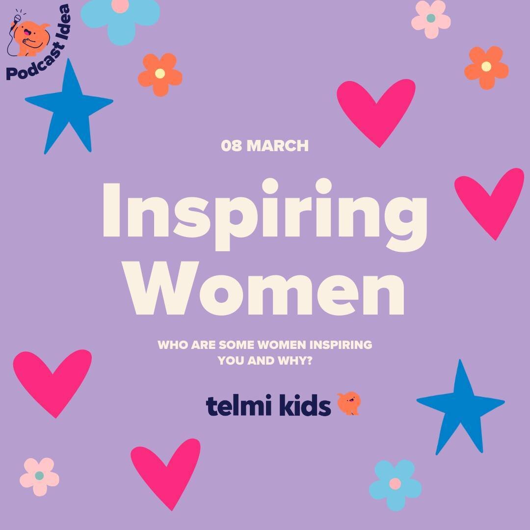 Happy International Women's Day! 

It is a day to celebrate the social, economic, cultural, technological and political achievements that women have accomplished. 

There is so much inspiration and learning to draw for the next generation! 

Podcast 