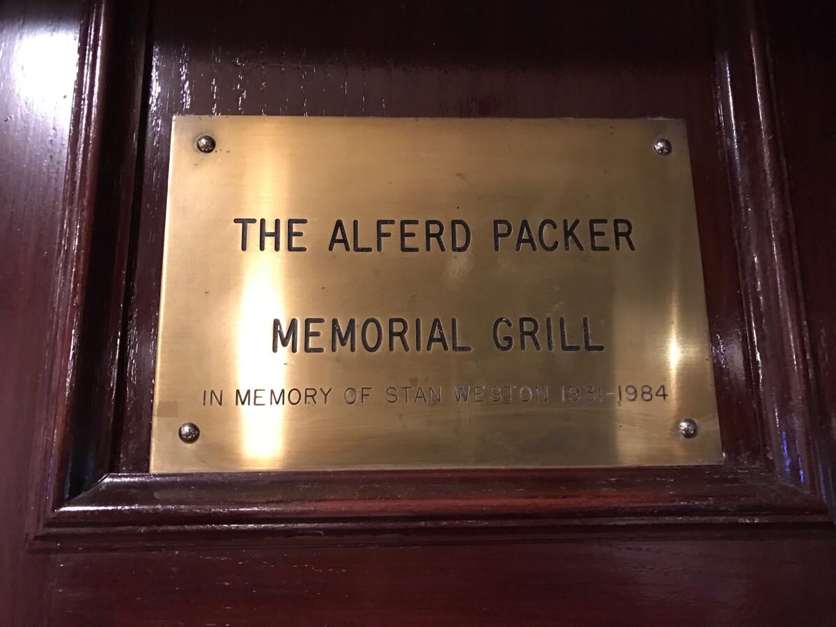 Alferd Packer Cannibal Plaque