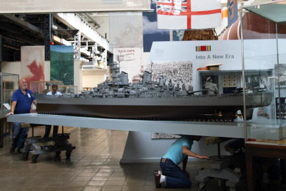 USS Missouri Model Ship