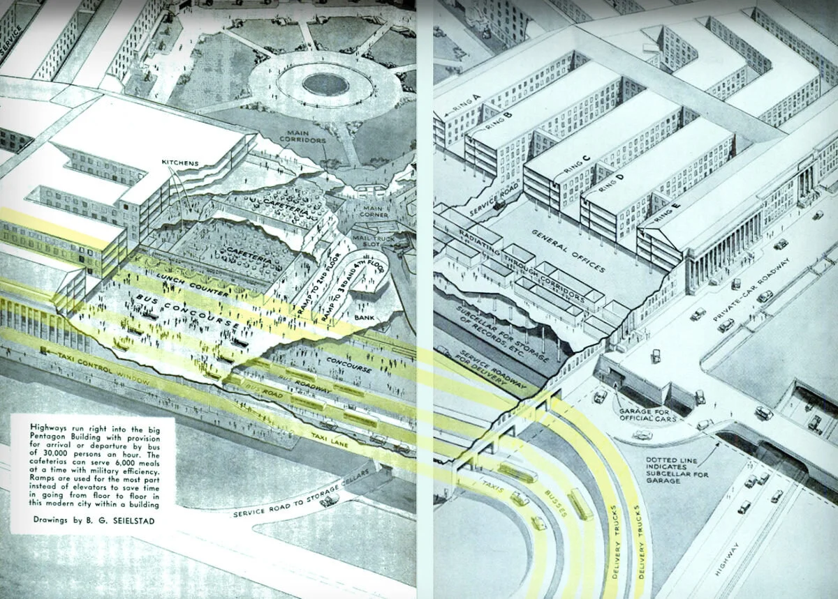 Pentagon Taxi Tunnels