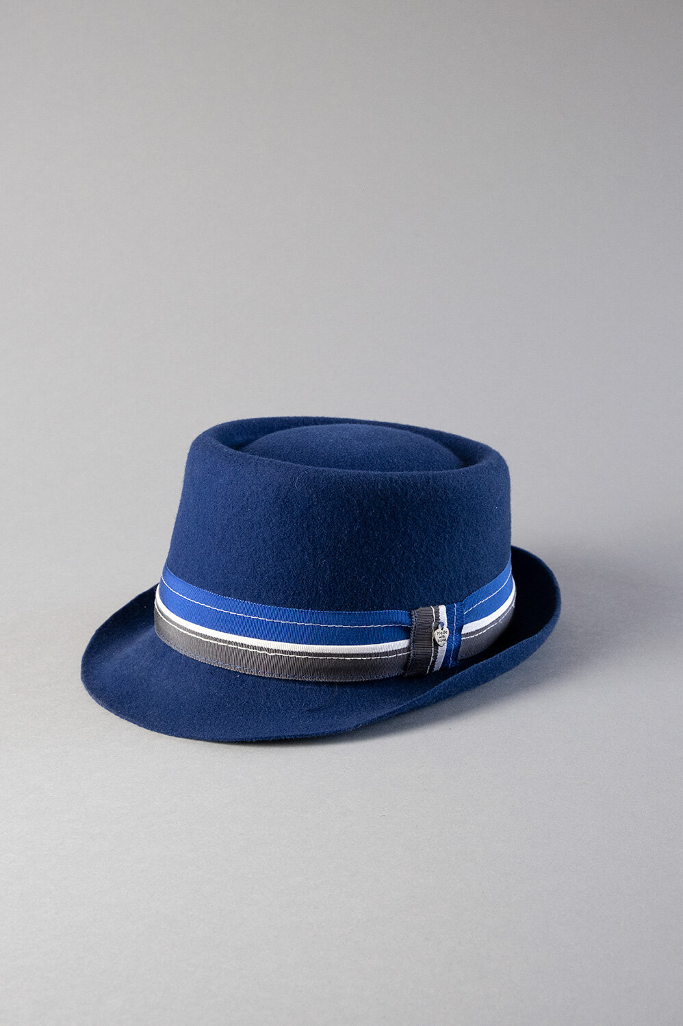 Blue Felt Hat