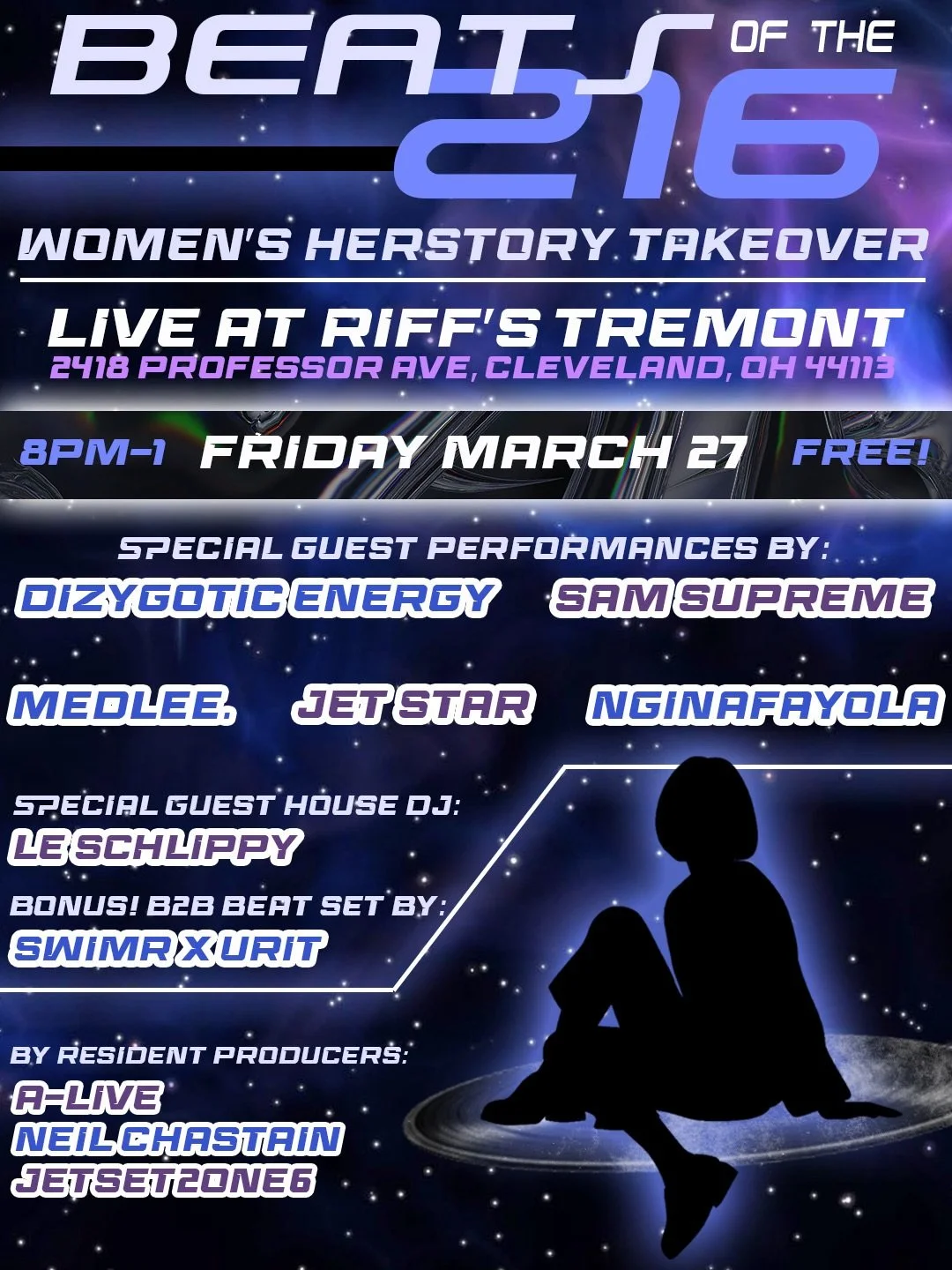 Beats of the 216: Women's Herstory Takeover