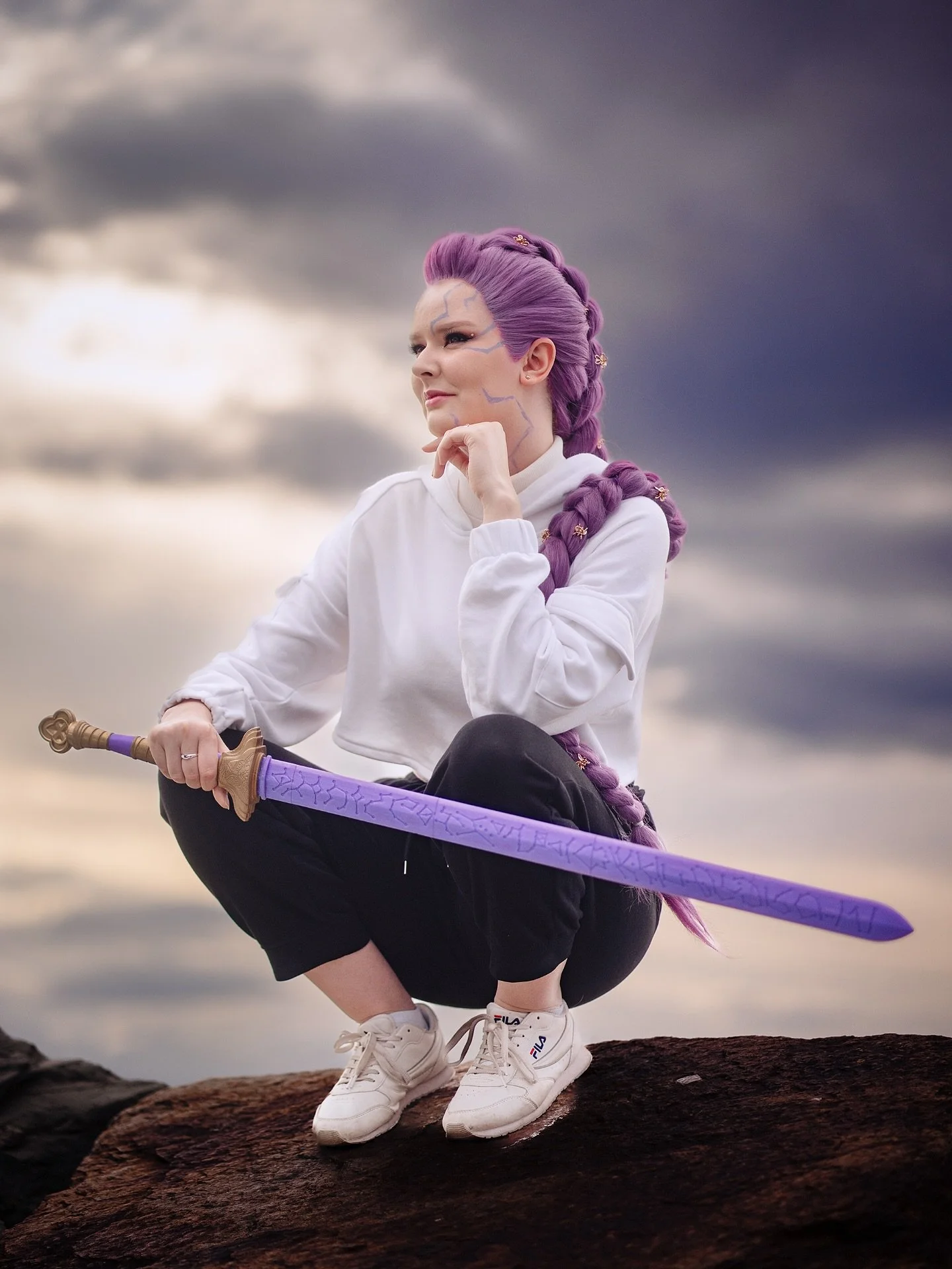 Rumi by @nari.cosplay 💜

#demonhunters #deamonhuntercosplay #rumi #rumicosplay #cosplay #cosplaynorway #cosplayphotography