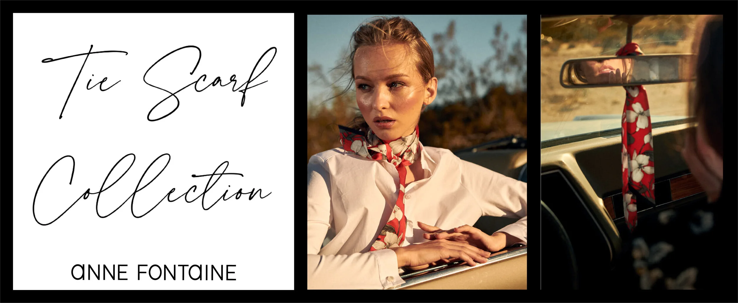 SCARF ARTWORKThe tie scarf collection was created for the Anne Fontaine Spring 2020 season. The collection is a mix of my original hand-drawn artwork, and of supplier redesigned and recolored prints.