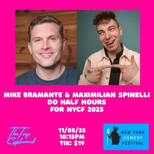 Headlining New York Comedy Festival @ The Tiny Cupboard
