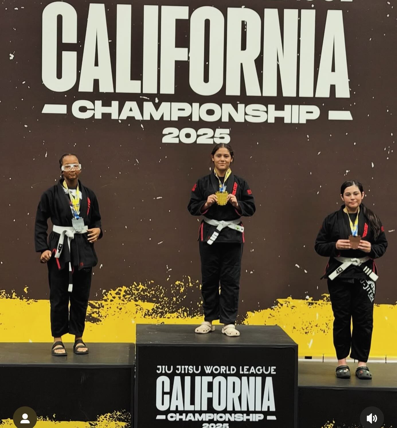 🥇
&bull;
Naomi took home 1st place at JJWL last weekend! 
&bull;
It&rsquo;s been awesome watching her growth, confidence, and composure continue to level up every time she steps on the mat.