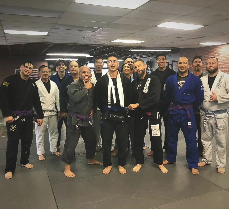 🟦⬛️🟦🟦
&bull;
Congrats Brian!! 
Welcome to the blue belt chapter.
&bull;
#EarnedNotGiven