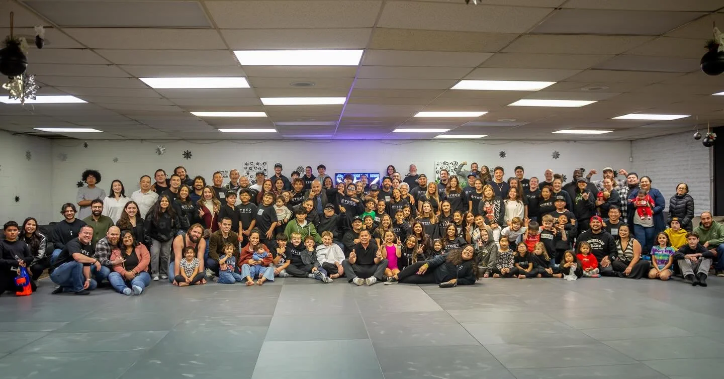 🎄 Steez Jiu-Jitsu Christmas Party 🎄

Grateful for nights like this.
So many families, teammates, kids, parents, friends all in one room.

What started as a jiu-jitsu club has grown into a real community, and moments like this remind me why we do it