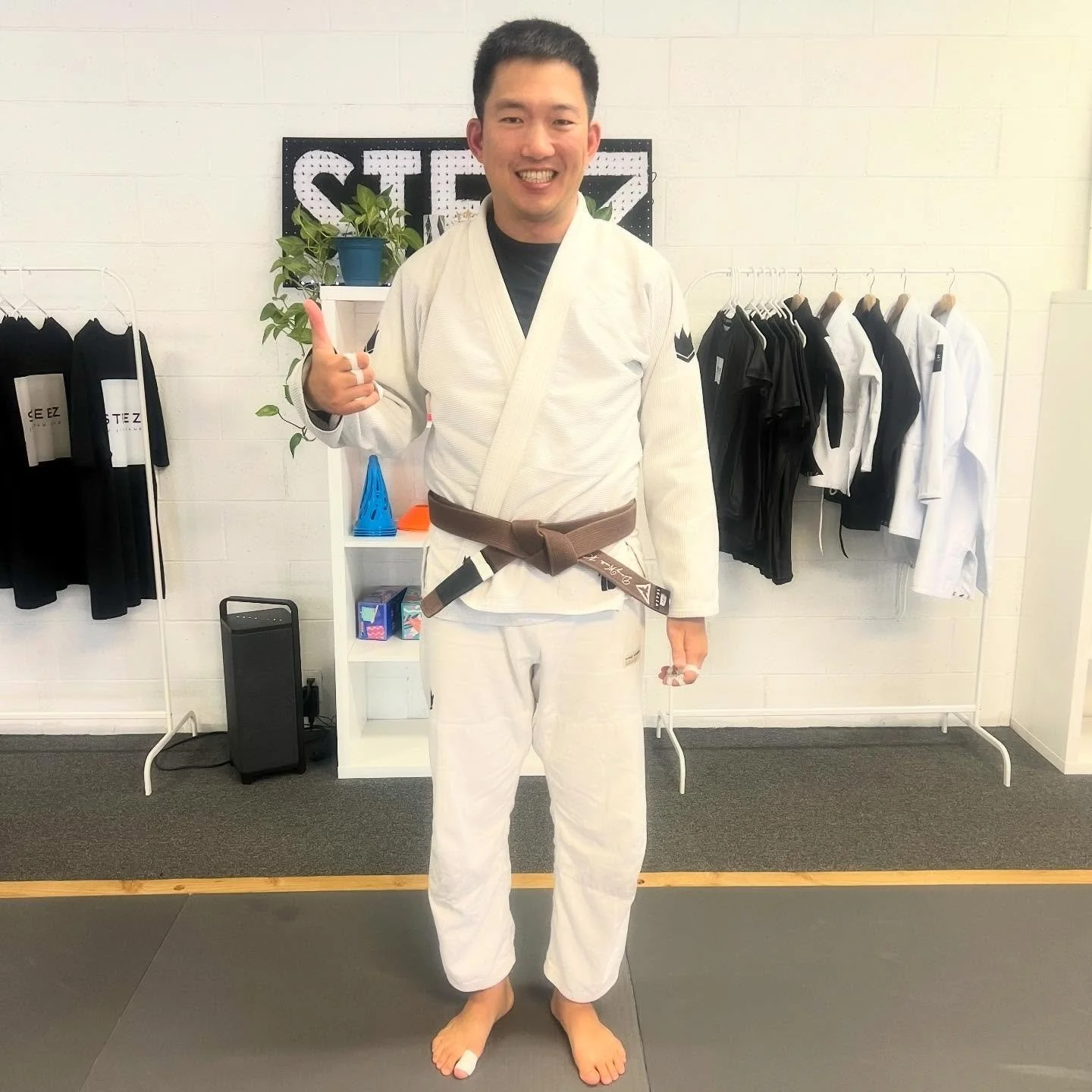 Peter has been with us for the past year, training all the way from Korea, and it&rsquo;s been an absolute pleasure having him on the mats at Steez. His consistency, humility, and work ethic never went unnoticed, and this stripe is well deserved.

As