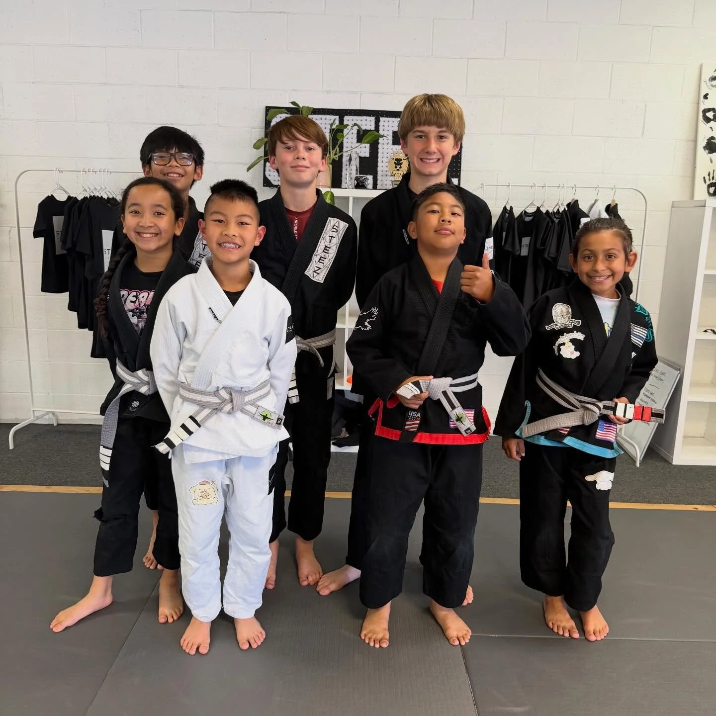 Stripes!!! 
&bull; 
One stripe at a time 
&bull;
Earned not given