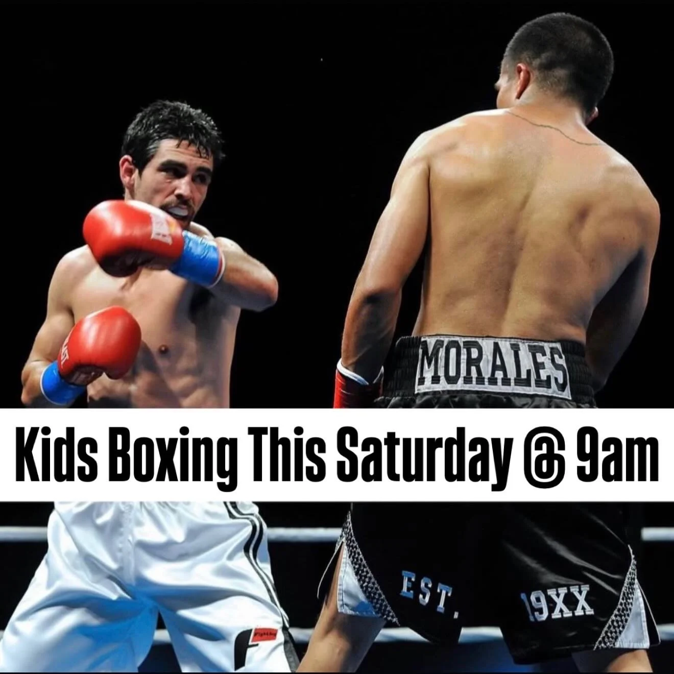 Kids Boxing this Saturday 3/21 at 9am 
&bull;
W / Coach Paulie