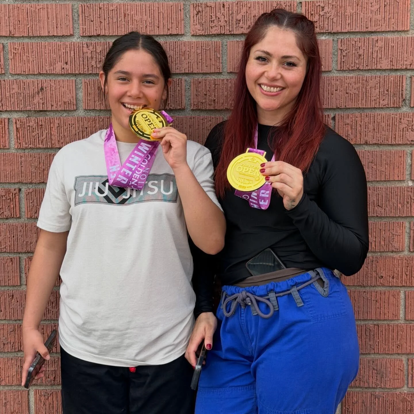 Mom &amp; Daughter 🥇🥇
&bull;
Same mission.
&bull;
Same goal. 
&bull;
Same result.
&bull;
There&rsquo;s something special about sharing the journey together. Training together, pushing each other, holding each other accountable&hellip; and then goin