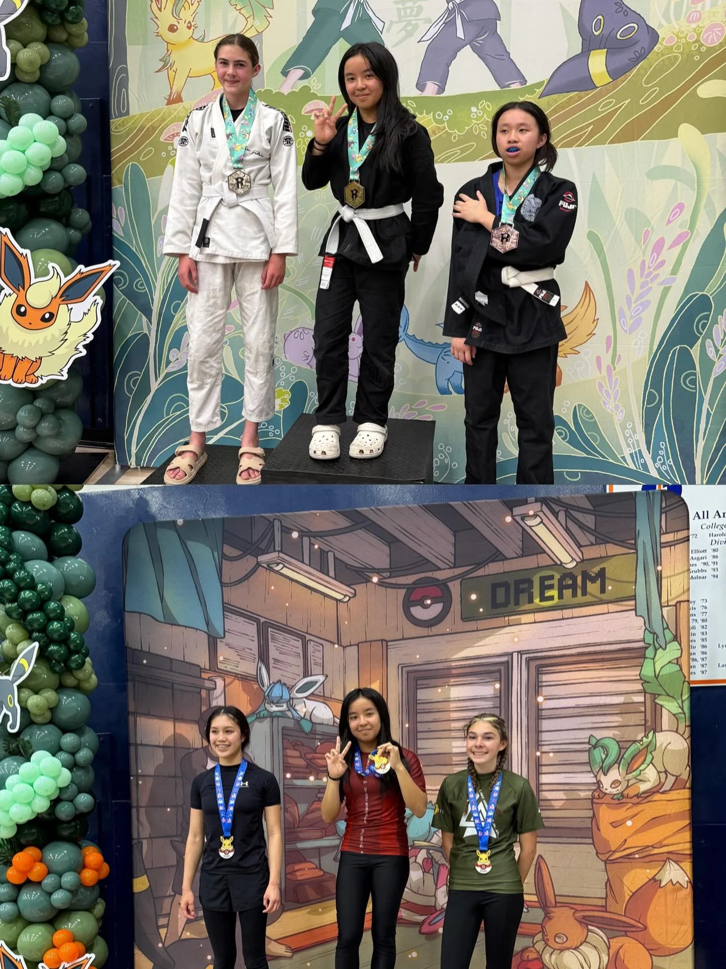 🥇🥇

Double gold performance for Zafira at @dreambjj

It&rsquo;s been amazing watching her growth on the mats not just in her skills, but in her confidence and her willingness to step out there and test herself in competition. 

She&rsquo;s putting 