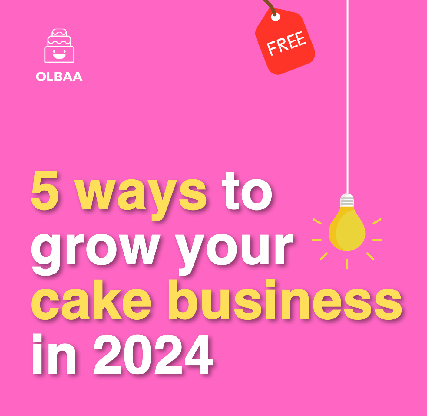 5 maneras de hacer crecer tu negocio de pasteles en 2024