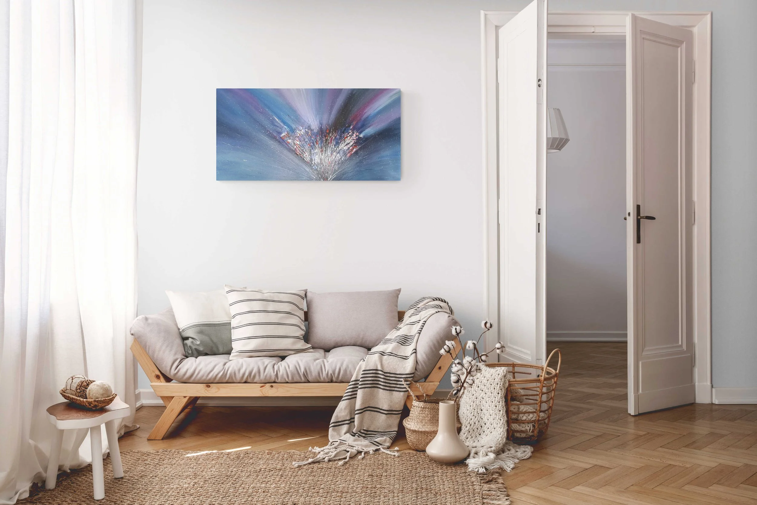 Investing in abstract art you don't need to wait for the artist to